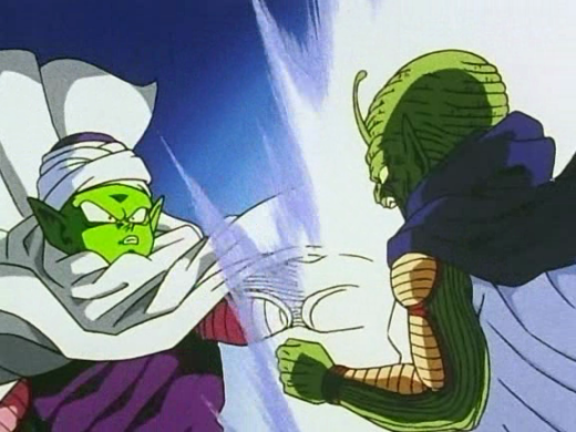Piccolo and Kami fuse.